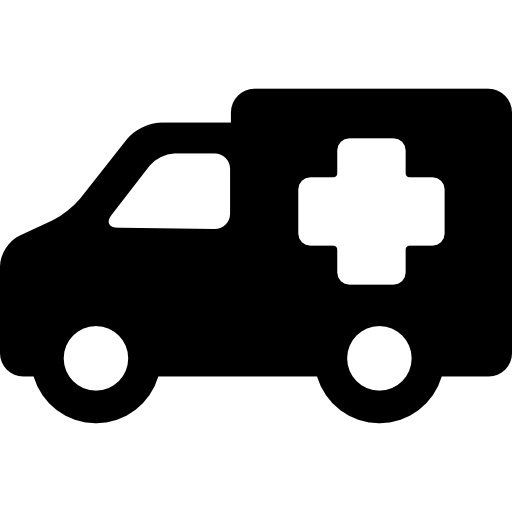 ambulancia hospitalaria icono gratis