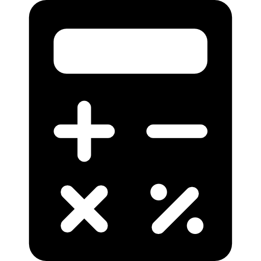Calculatrice simple - Icônes gratuites