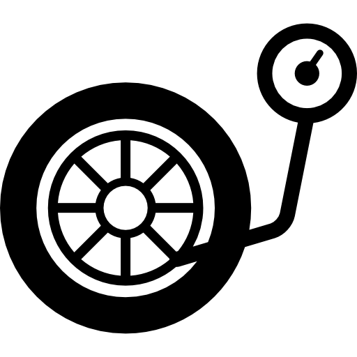 Inflar rueda - Iconos gratis de transporte