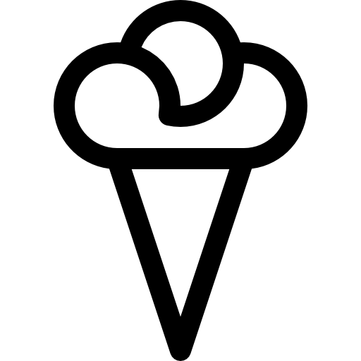 crème glacée Icône gratuit
