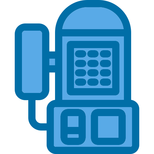 Payphone Generic Blue Icon