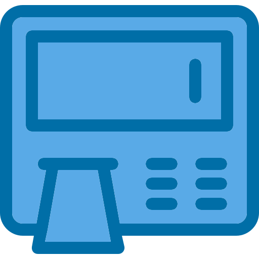 Atm machine free icon Atm machine free icon