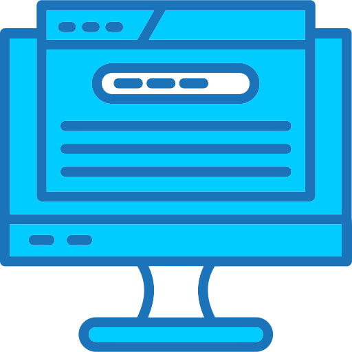 Website Generic Blue icon