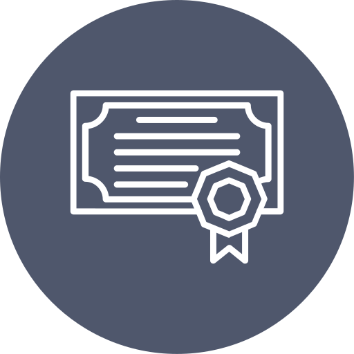 zertifikat kostenlos Icon