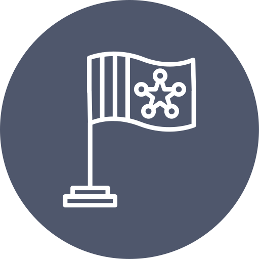 Flag free icon Flag free icon