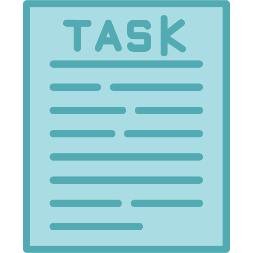 Task Generic Blue icon