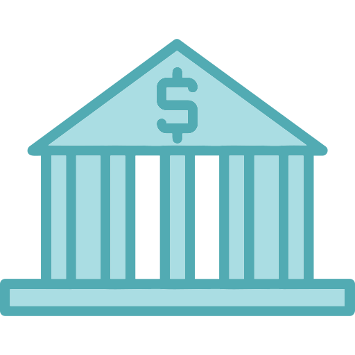 Bank Generic Blue icon