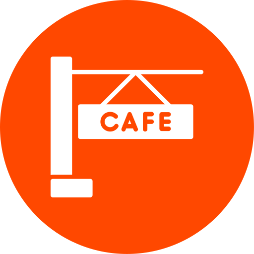 cafetería icono gratis