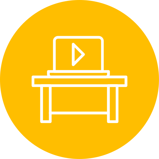 Office desk free icon