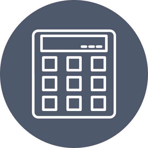 Calculator free icon