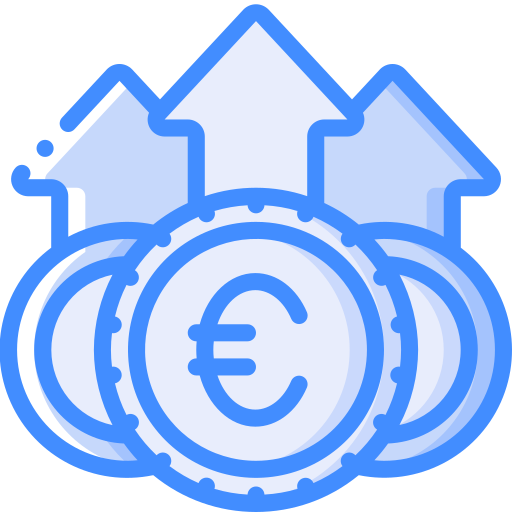 euro icono gratis