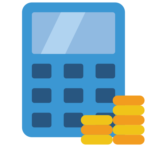 Calculator Basic Miscellany Flat icon