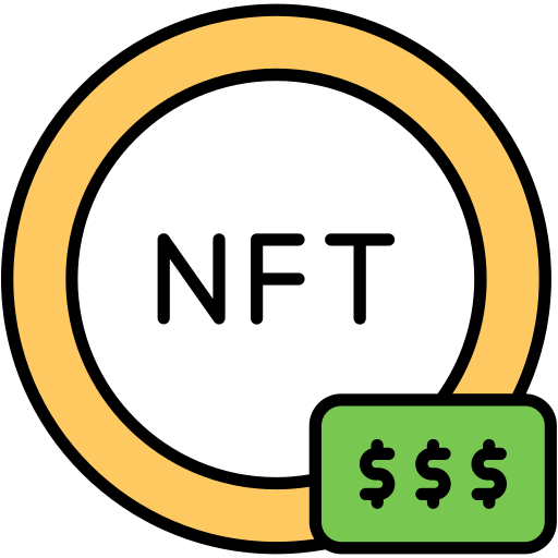 token não fungível grátis ícone token não fungível grátis ícone