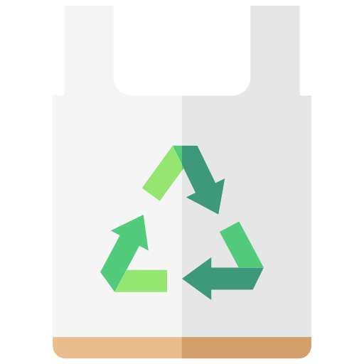 bolsa de reciclaje icono gratis