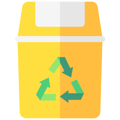 papelera de reciclaje icono gratis