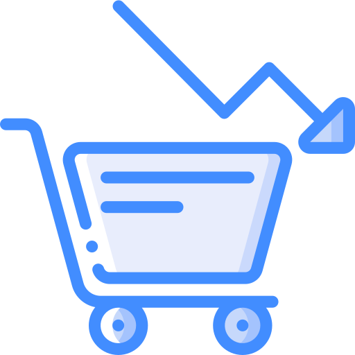 Shopping Basic Miscellany Blue icon