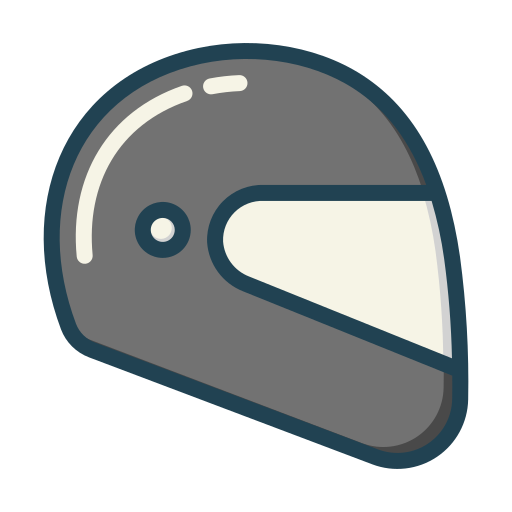 casco de motor icono gratis