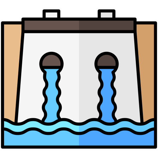 hydroélectricité Icône gratuit hydroélectricité Icône gratuit
