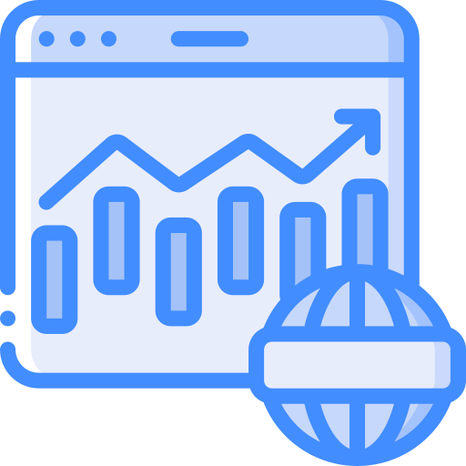 bolsa de valores icono gratis