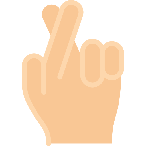 buena suerte icono gratis