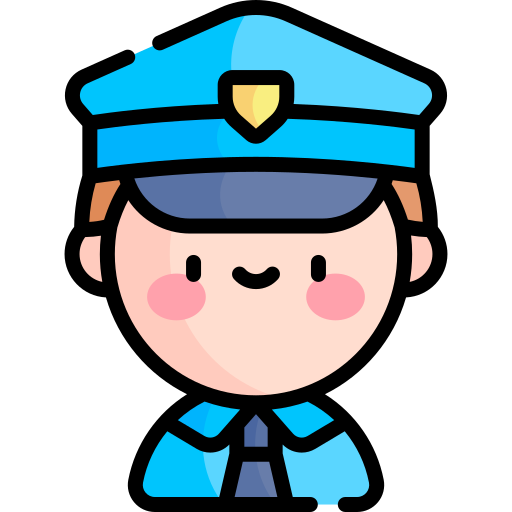 policía icono gratis