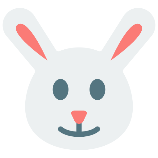 Bunny Basic Miscellany Flat icon