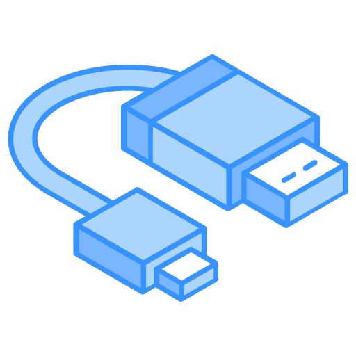 cable de datos icono gratis