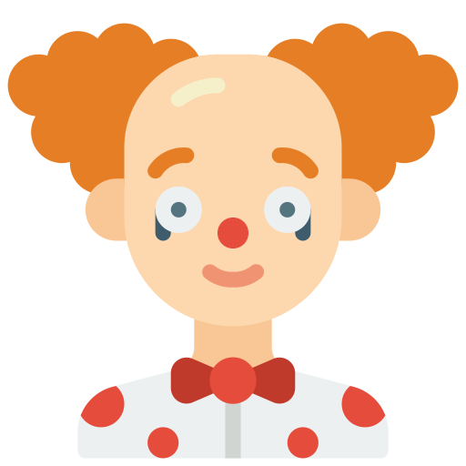 clown Icône gratuit clown Icône gratuit
