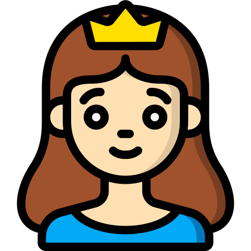 princesa icono gratis