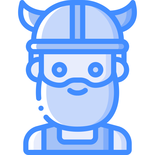 vikingo icono gratis