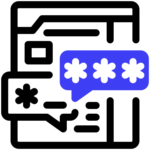 Password free icon Password free icon