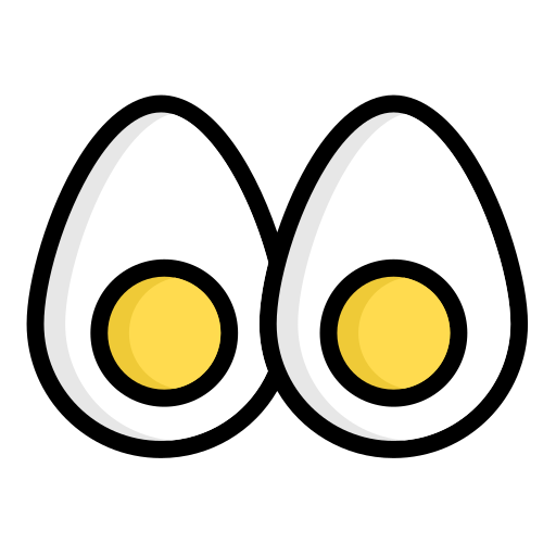 gekochtes ei kostenlos Icon gekochtes ei kostenlos Icon