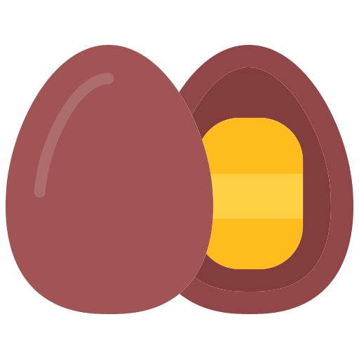 oeuf en chocolat Icône gratuit