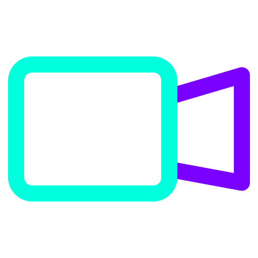 appel vidéo Icône gratuit