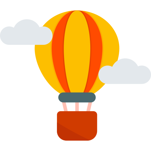 montgolfière Icône gratuit montgolfière Icône gratuit