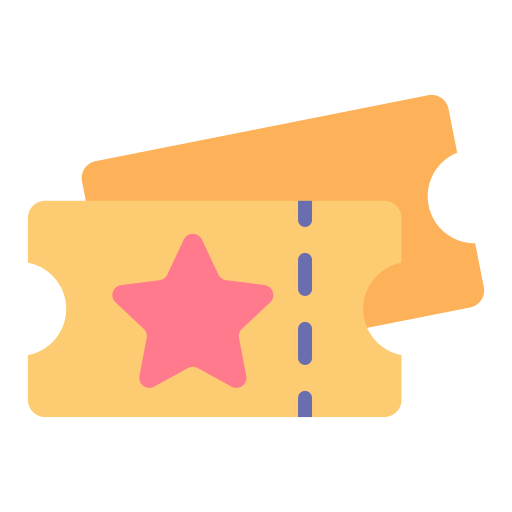 Ticket free icon Ticket free icon