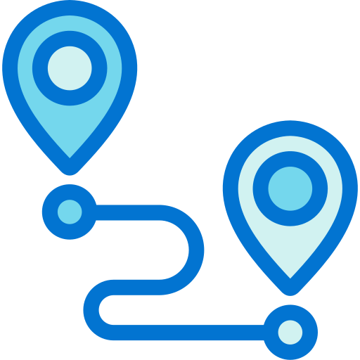 Distance free icon Distance free icon