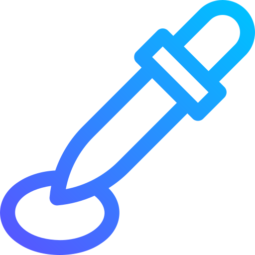 Eye dropper free icon
