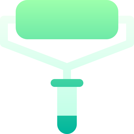 Paint roller free icon