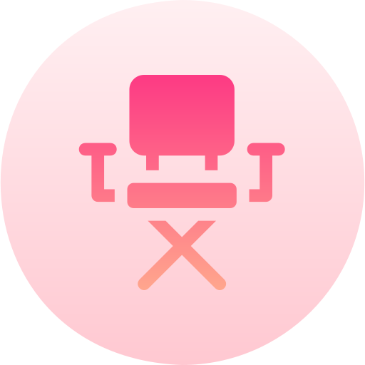 silla de director icono gratis