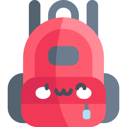 mochila icono gratis