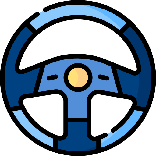 Steering wheel Special Lineal color icon