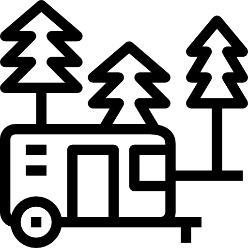 autocaravana icono gratis