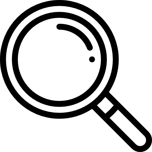 루페 Detailed Rounded Lineal icon