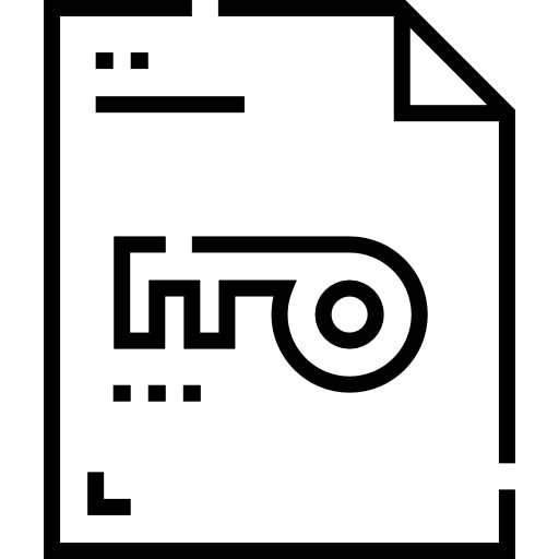 palabra clave icono gratis