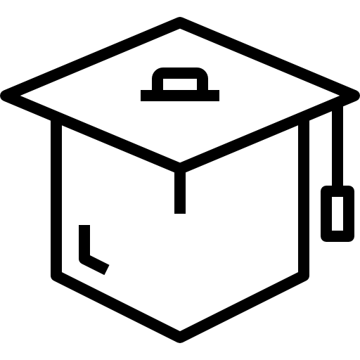 Mortarboard free icon