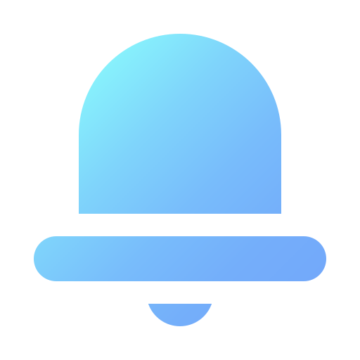 campana de notificación icono gratis