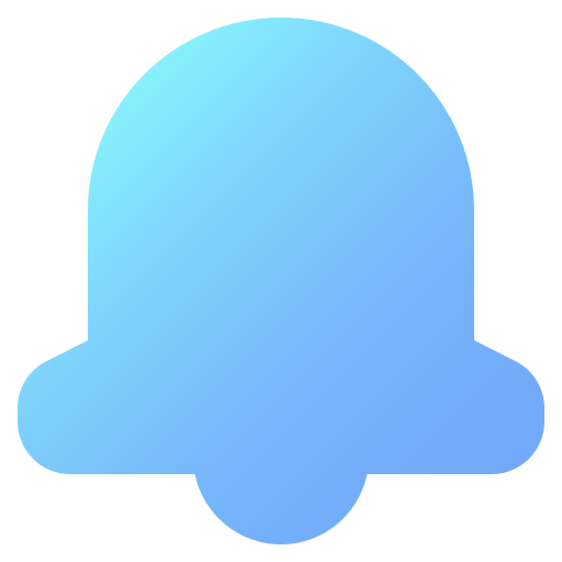 campana de notificación icono gratis