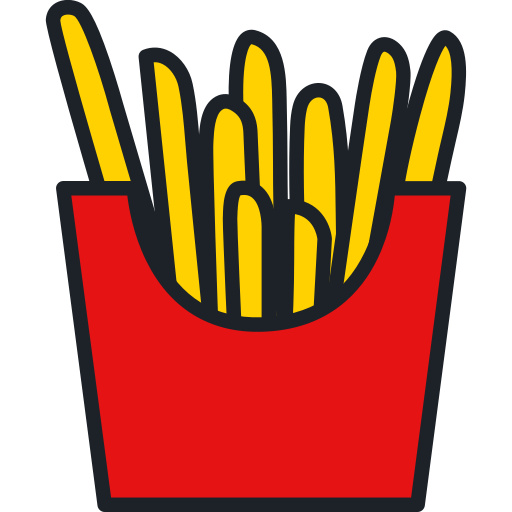 batatas fritas grátis ícone batatas fritas grátis ícone