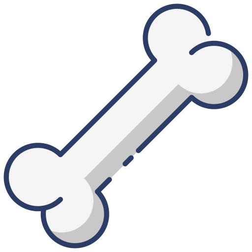 Bone Generic Outline Color icon